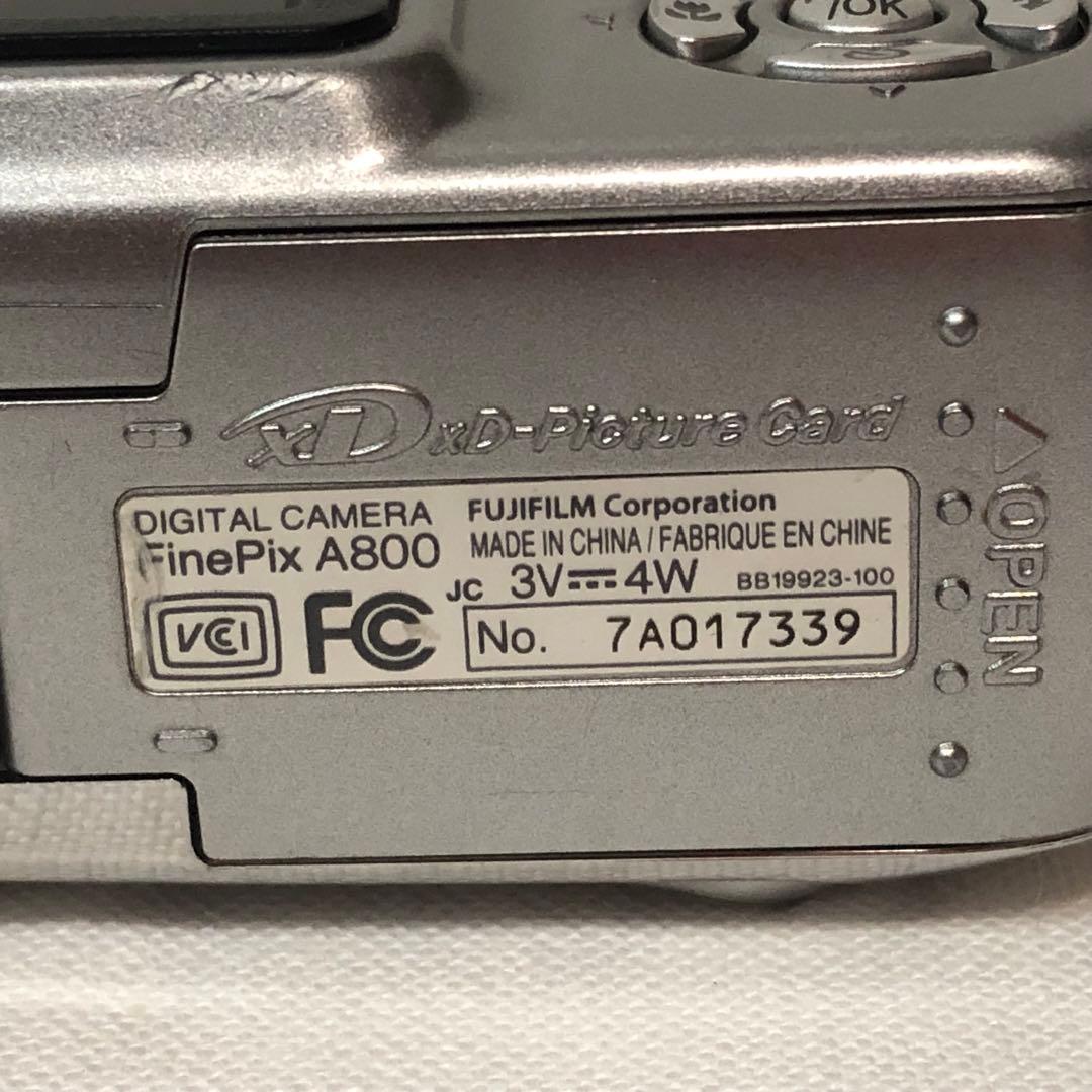送料込★美品★FUJIFILM FinePix A800単三電池駆動 動作品