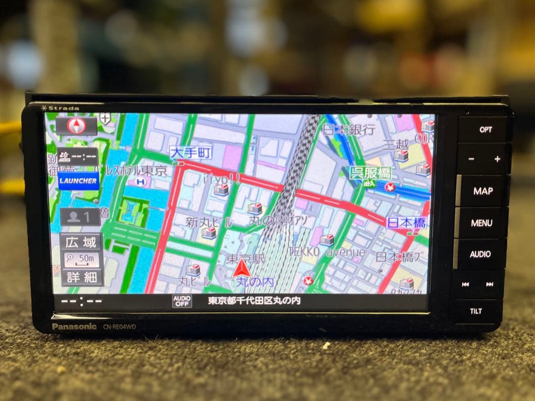 パナソニック Panasonic Strada CN-RE04WD カーナビ