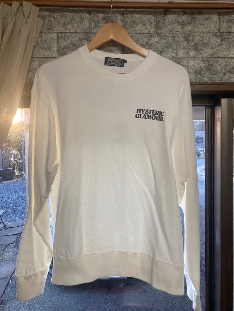 【希少・即完売】ヒステリックグラマーパタゴニア風バックロゴ入りスウェット L