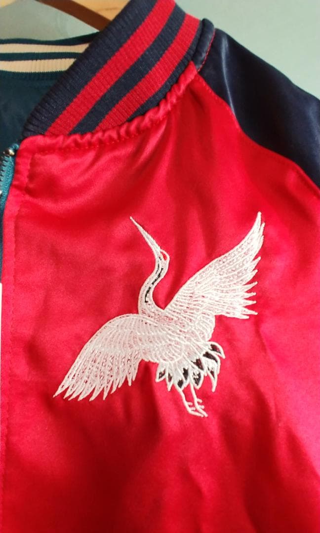 U.S. NAVY BVC スカジャン　Lサイズ