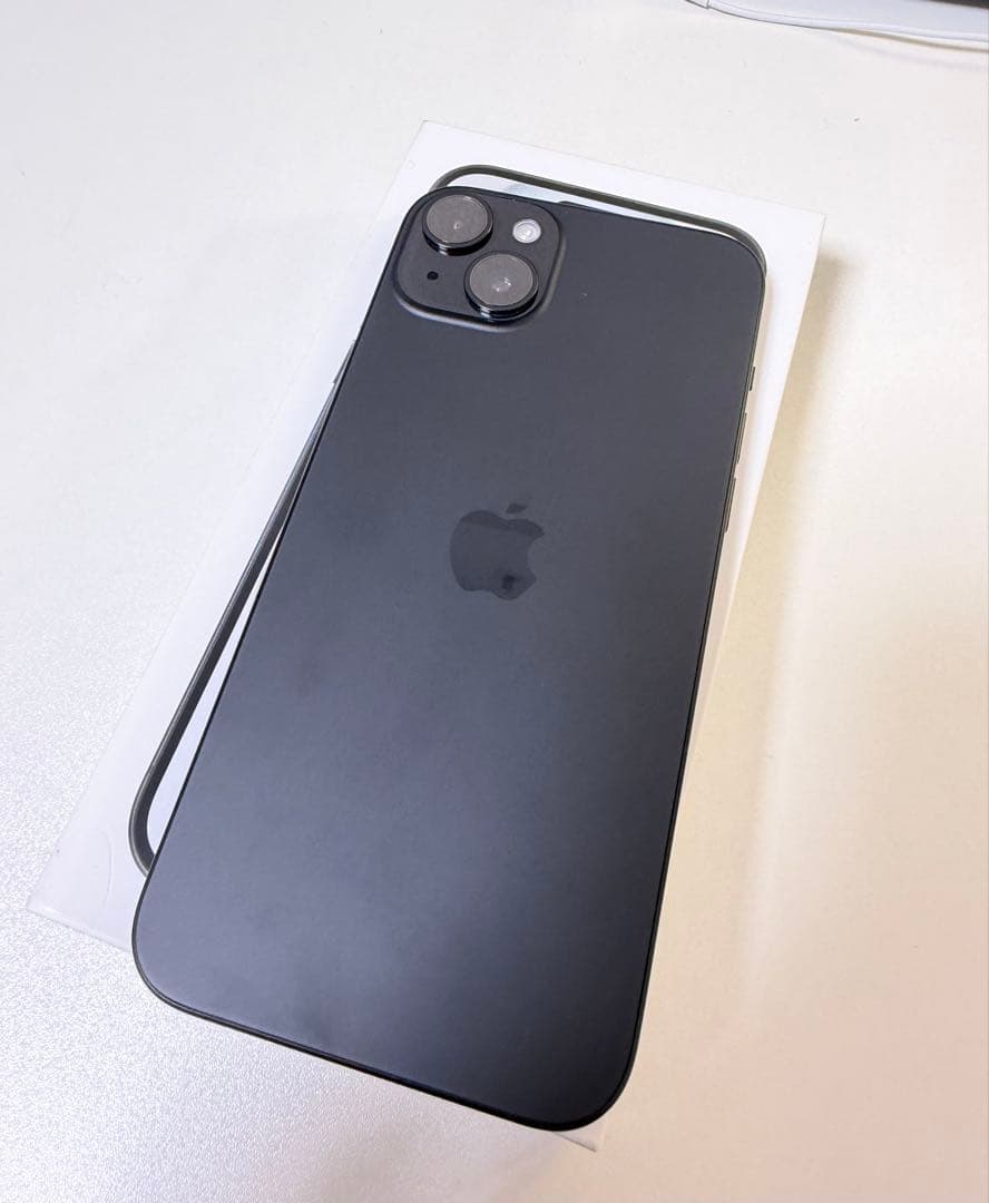 iPhone 15 Plus（128GB・ブラック）SIMフリー