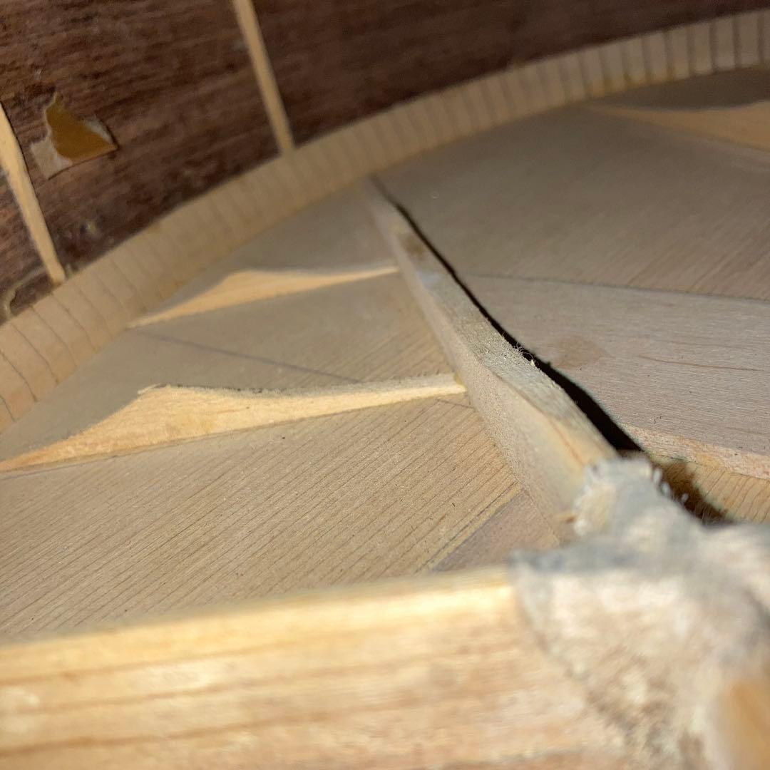 マ*ズ様 ハンドメイドギター　ホンジュラスローズウッド　ジャンク