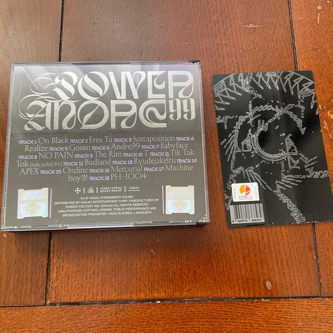 K-POP・アジア SILICA GEL /POWER ANDRE99