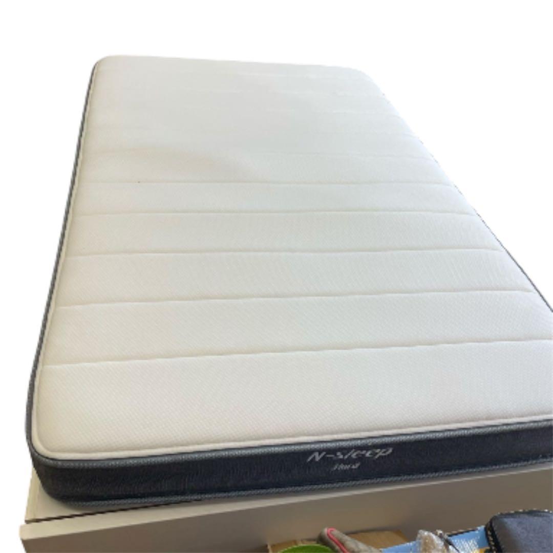 セミダブルベッドフレーム N-sleepマットレス付き