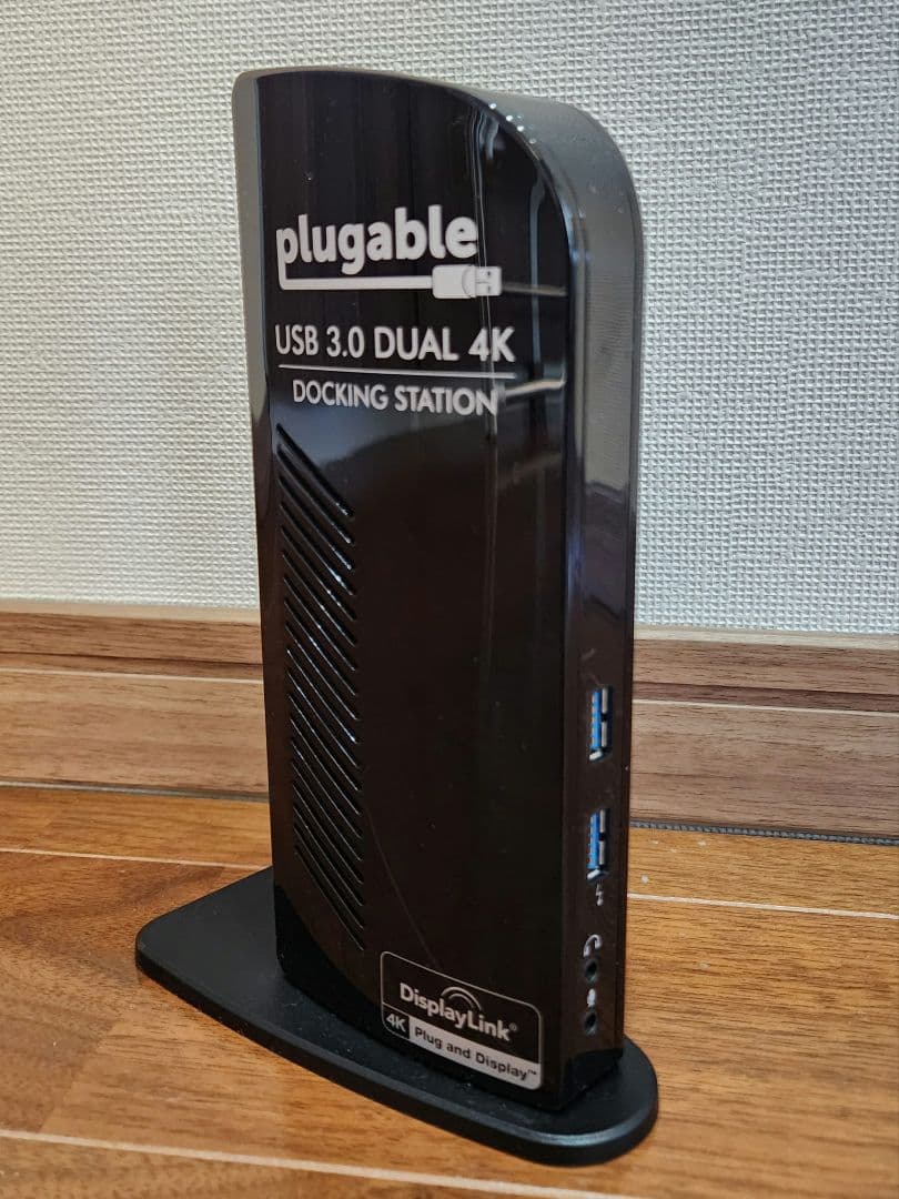 Plugable USB 3.0 Dual 4K ドッキングステーション