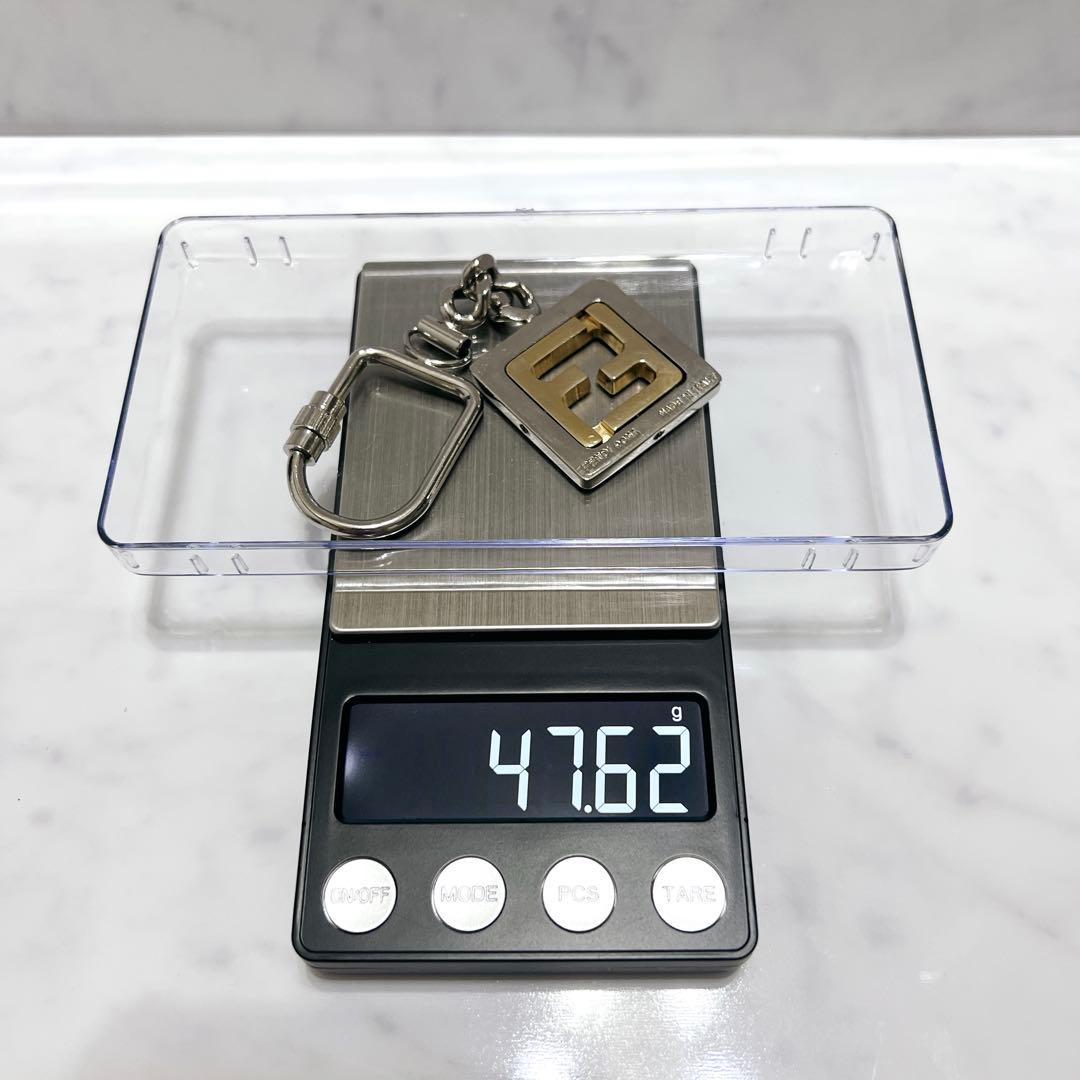 フェンディ ズッカ キーホルダー ゴールド シルバー ヴィンテージ