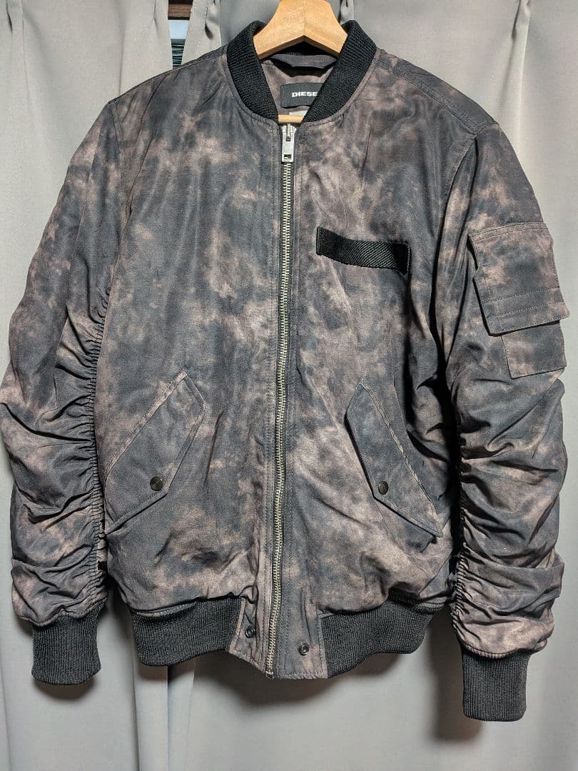 DIESEL MA-1 3M　カモフラージュ柄フライトジャケット　L　サイズ