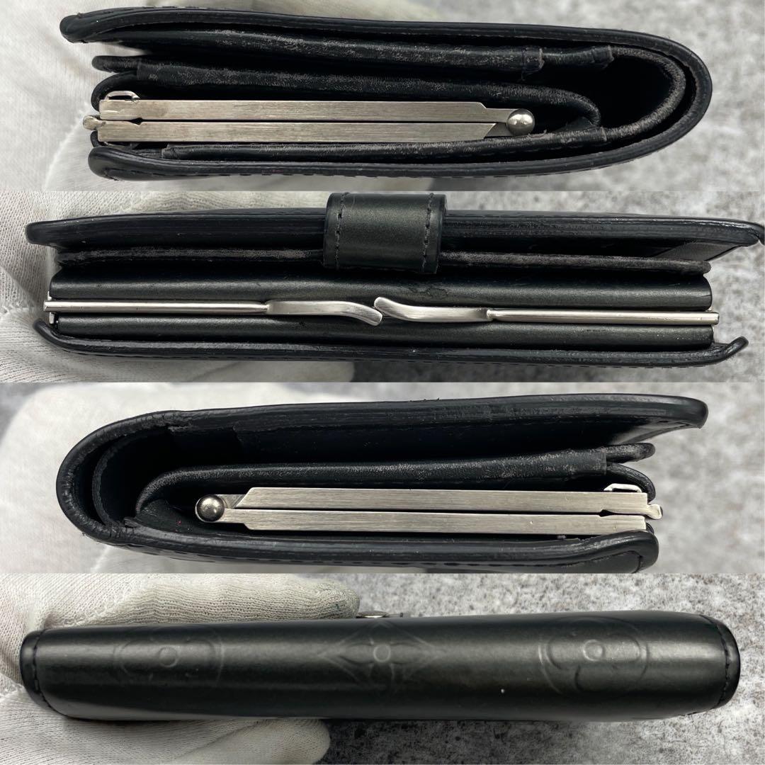 【微美品】ルイヴィトン　折り財布　ヴェルニ　グレー　がま口　新型