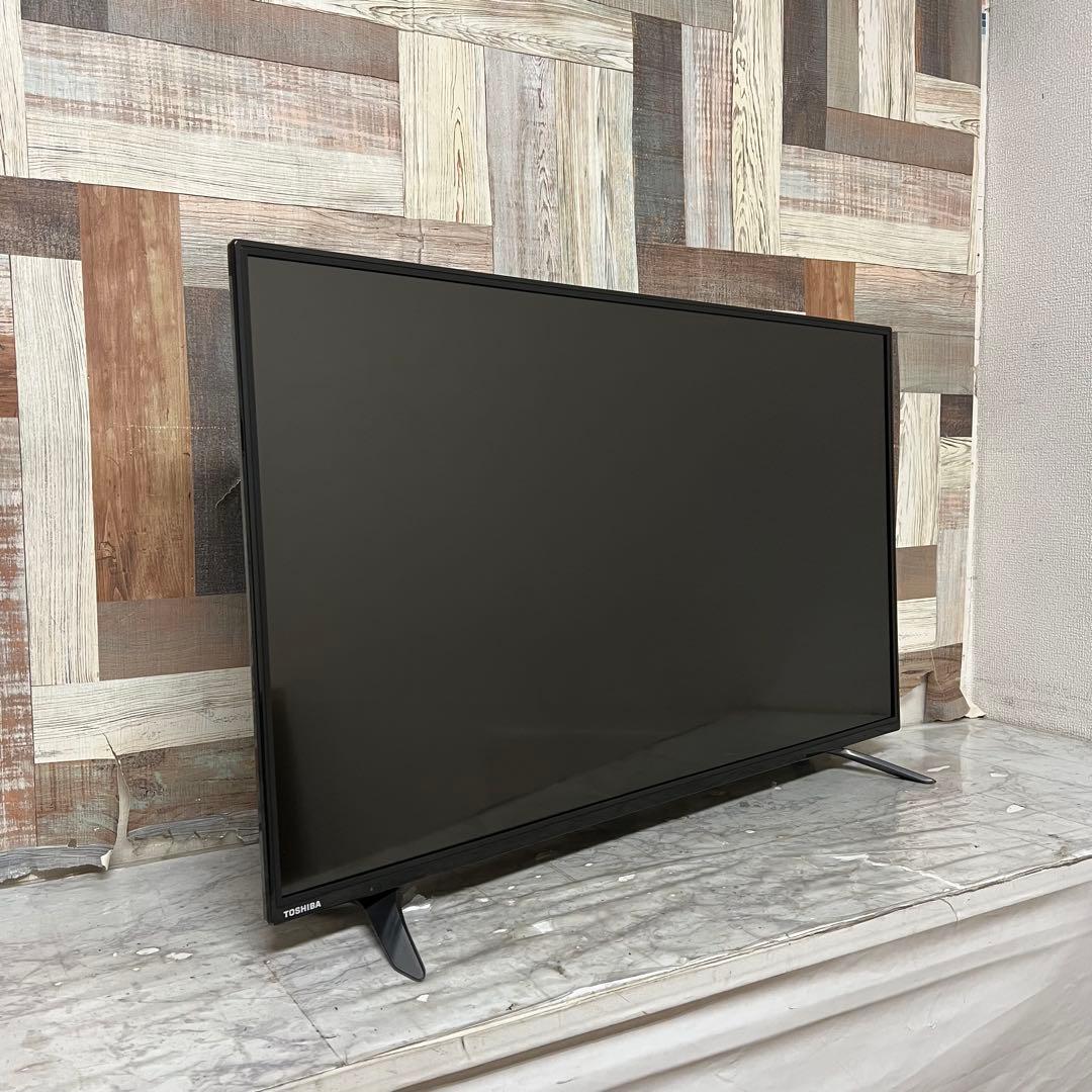 即日受渡❣️全国送料込東芝43型4K液晶テレビネット動画視聴可3チューナー