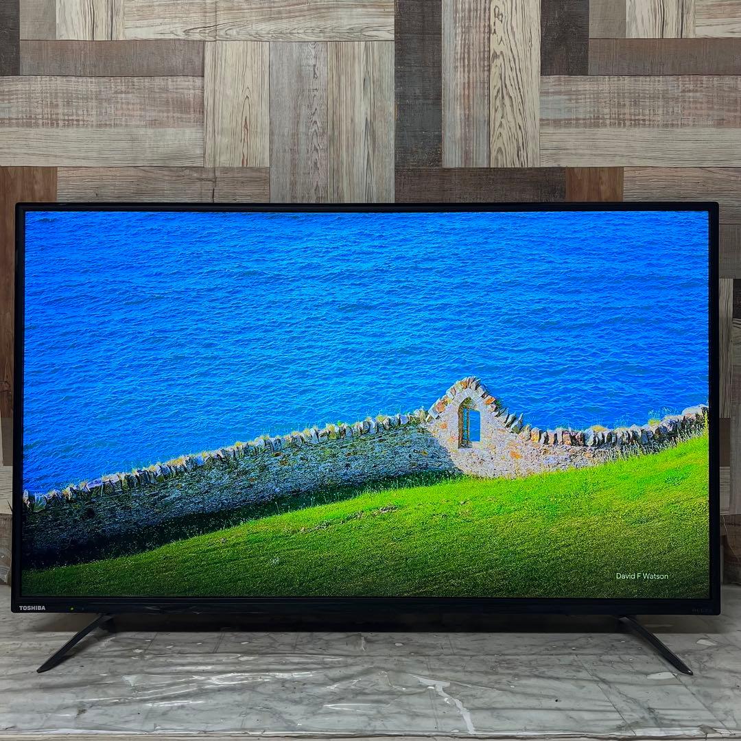 即日受渡❣️全国送料込東芝43型4K液晶テレビネット動画視聴可3チューナー