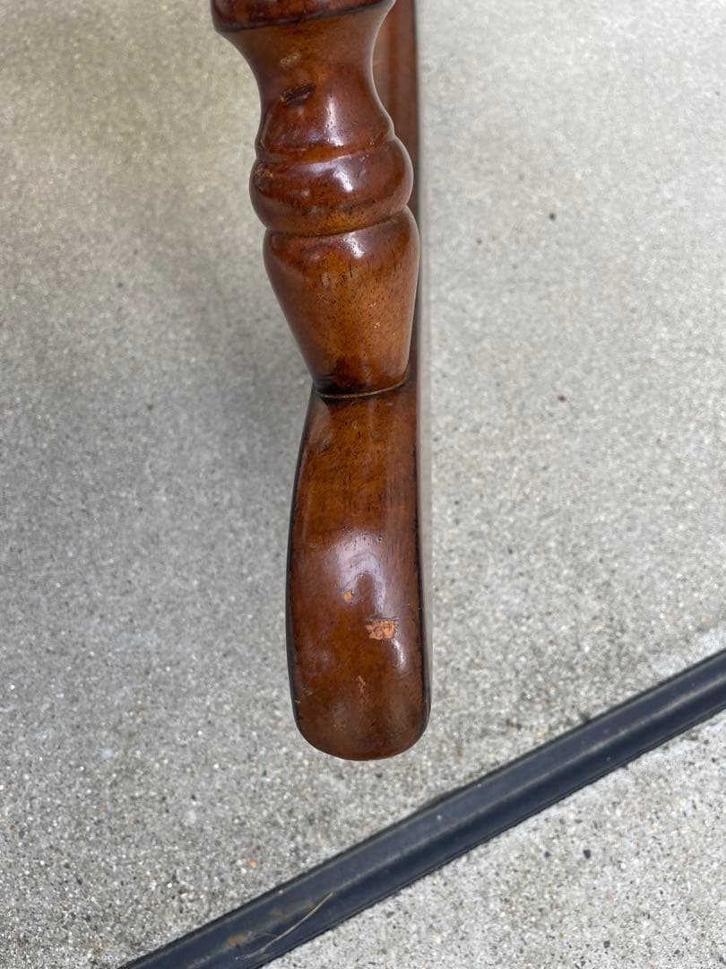 【YOBO】木製ロッキングチェア　ブラウン　アンティーク　不二貿易　美品