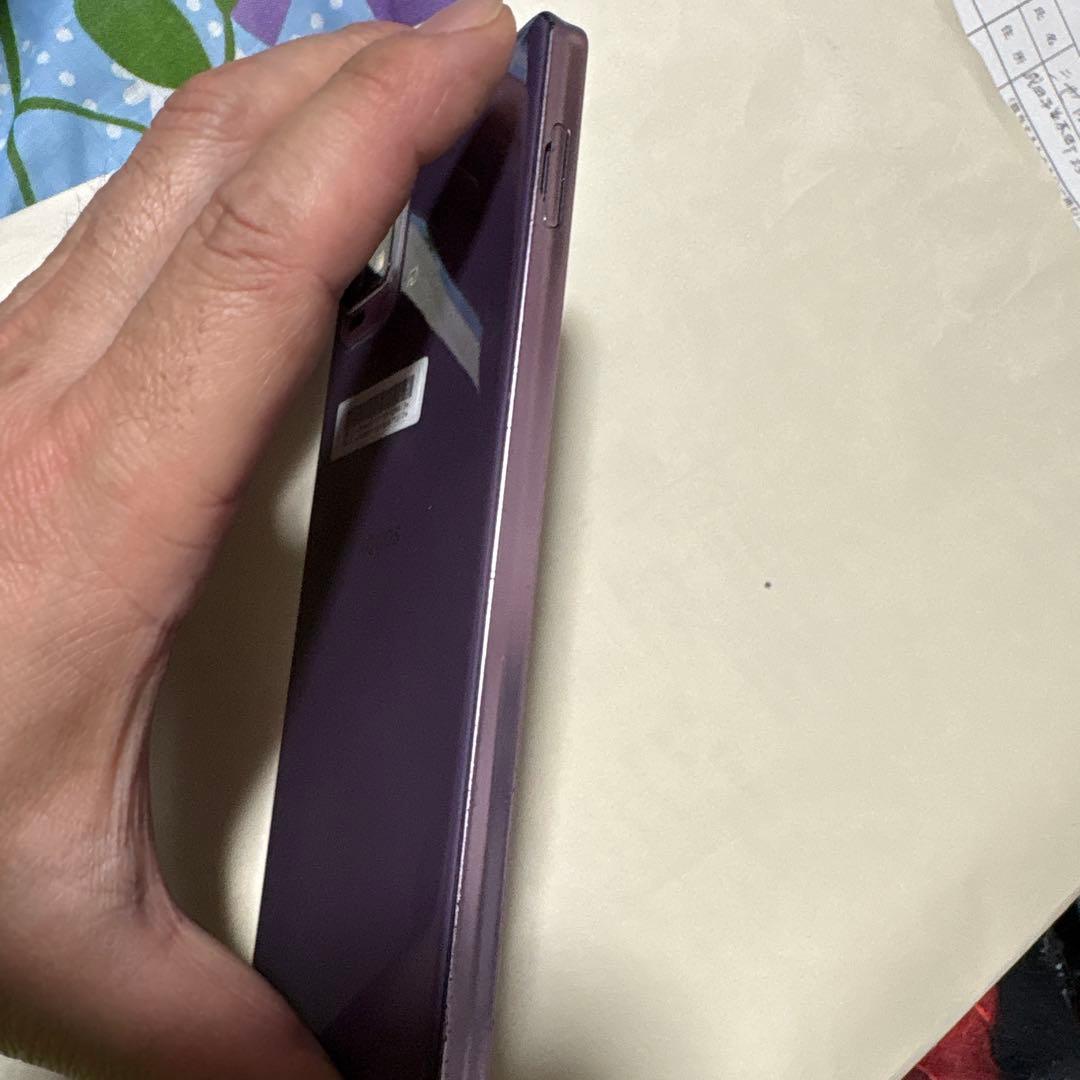 AQUOS Zero6スマートフォン 本体 パープル