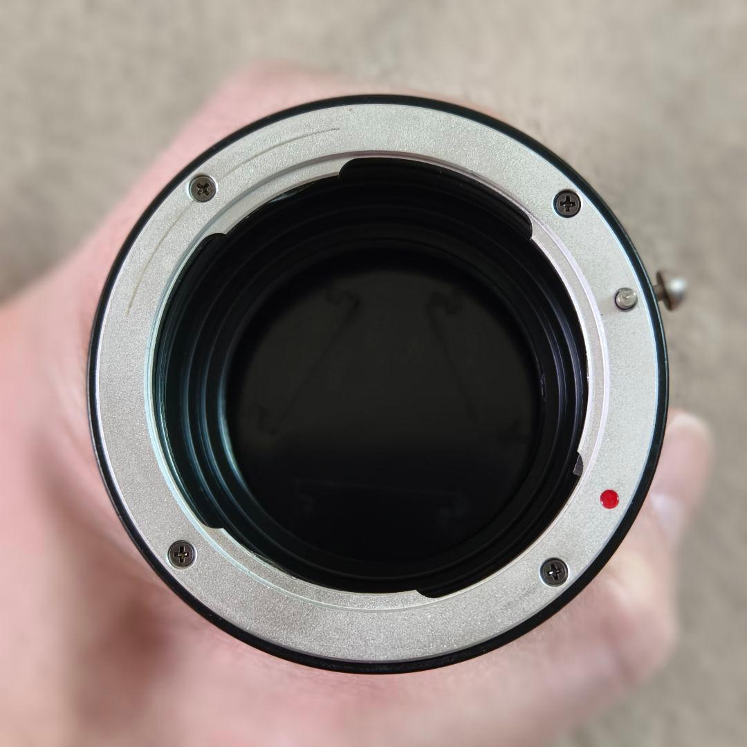 RIKENON P MACRO 100mm F3.5 + Xマウントアダプター