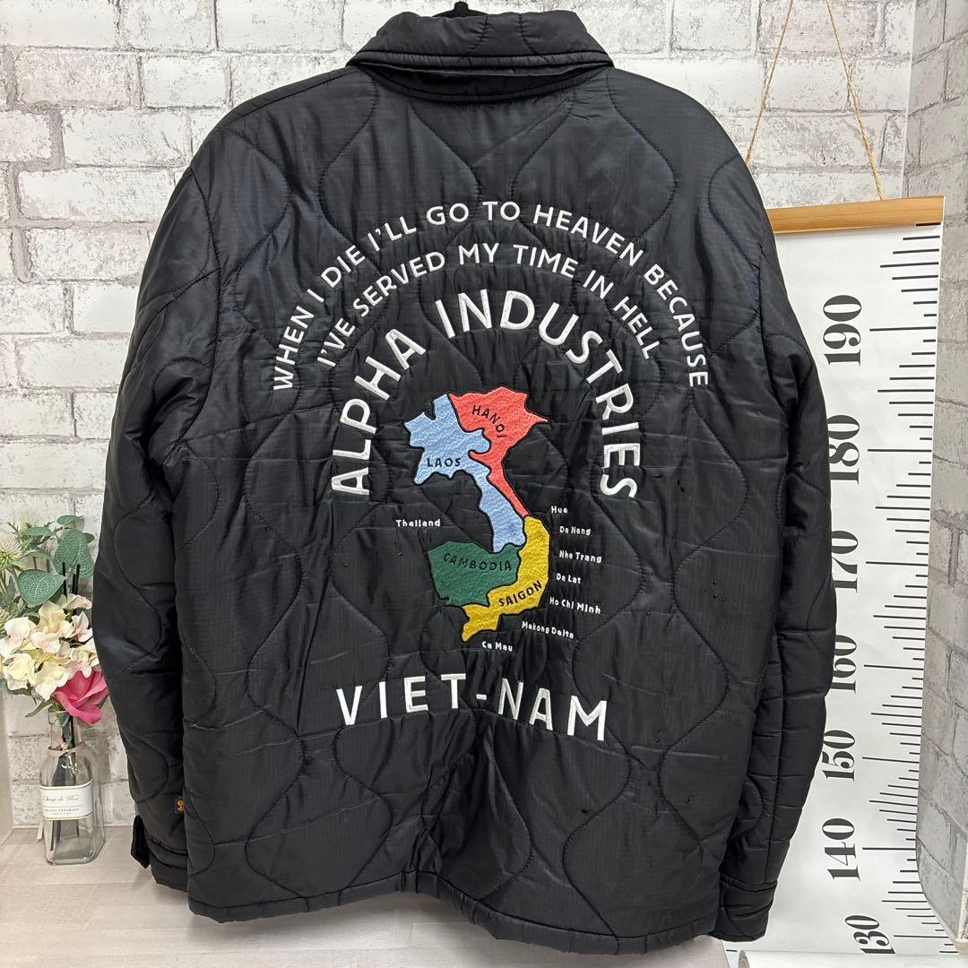 ALPHA INDUSTRIES キルティング　ベトジャン