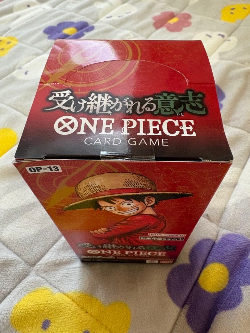 受け継がれる意志 新品未開封 テープ付き 1BOX ワンピースカードゲーム