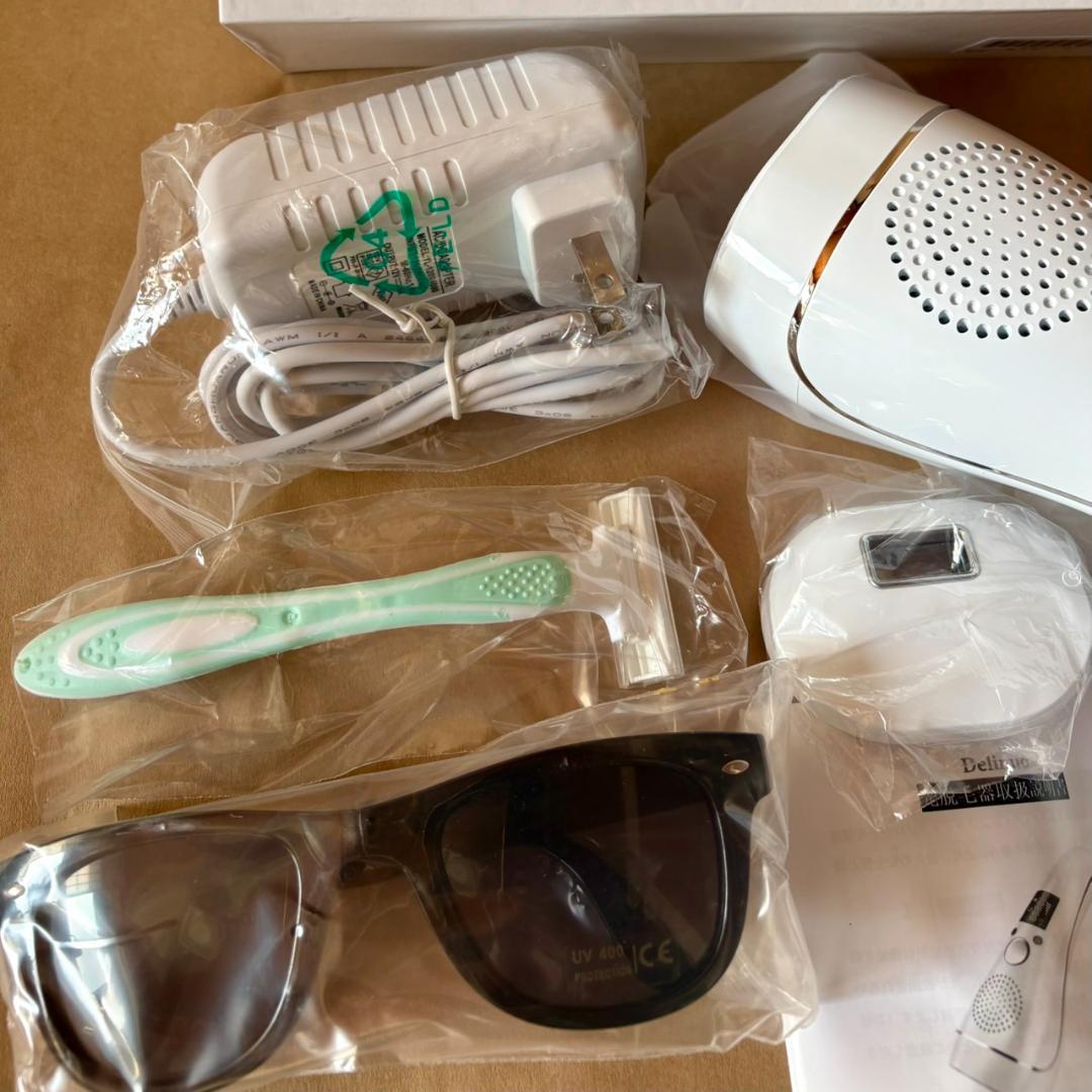 【在庫売り尽くし☆大特価】顔も脱毛OK♪ IPLパルス 光脱毛器 サロン仕様