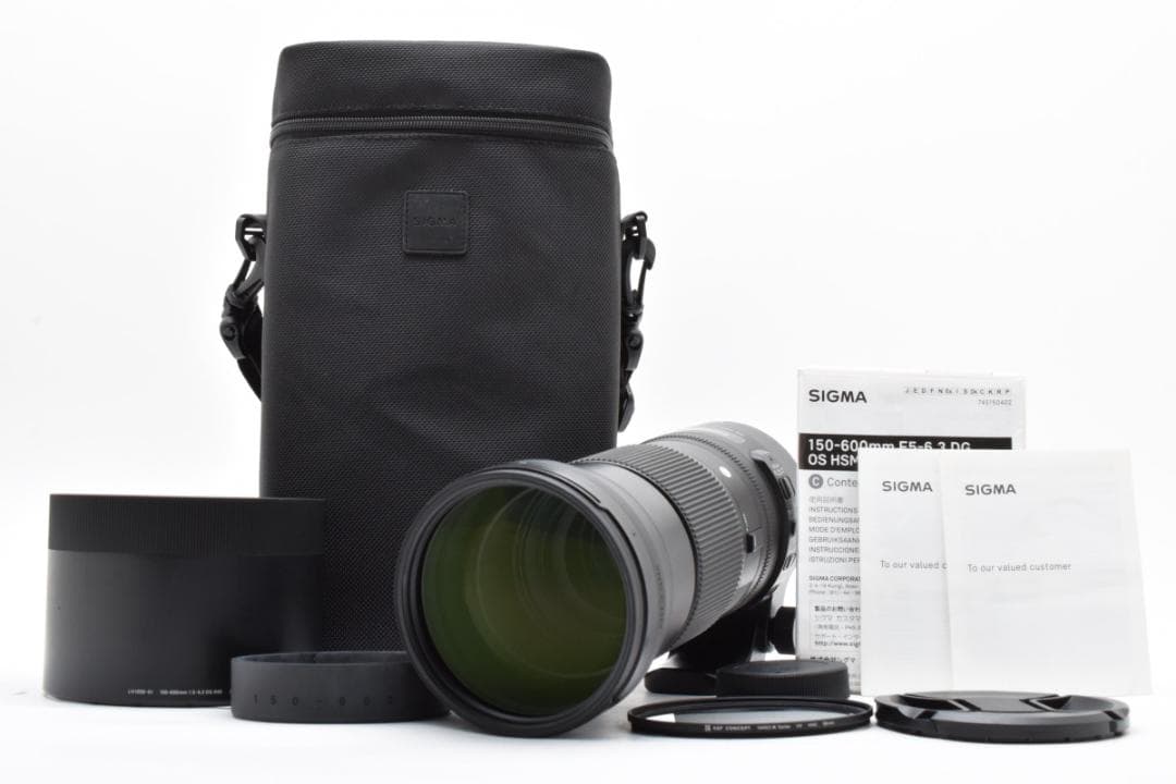 ★極美品★SIGMA シグマ 150-600mm f5-6.3 HSM ニコン