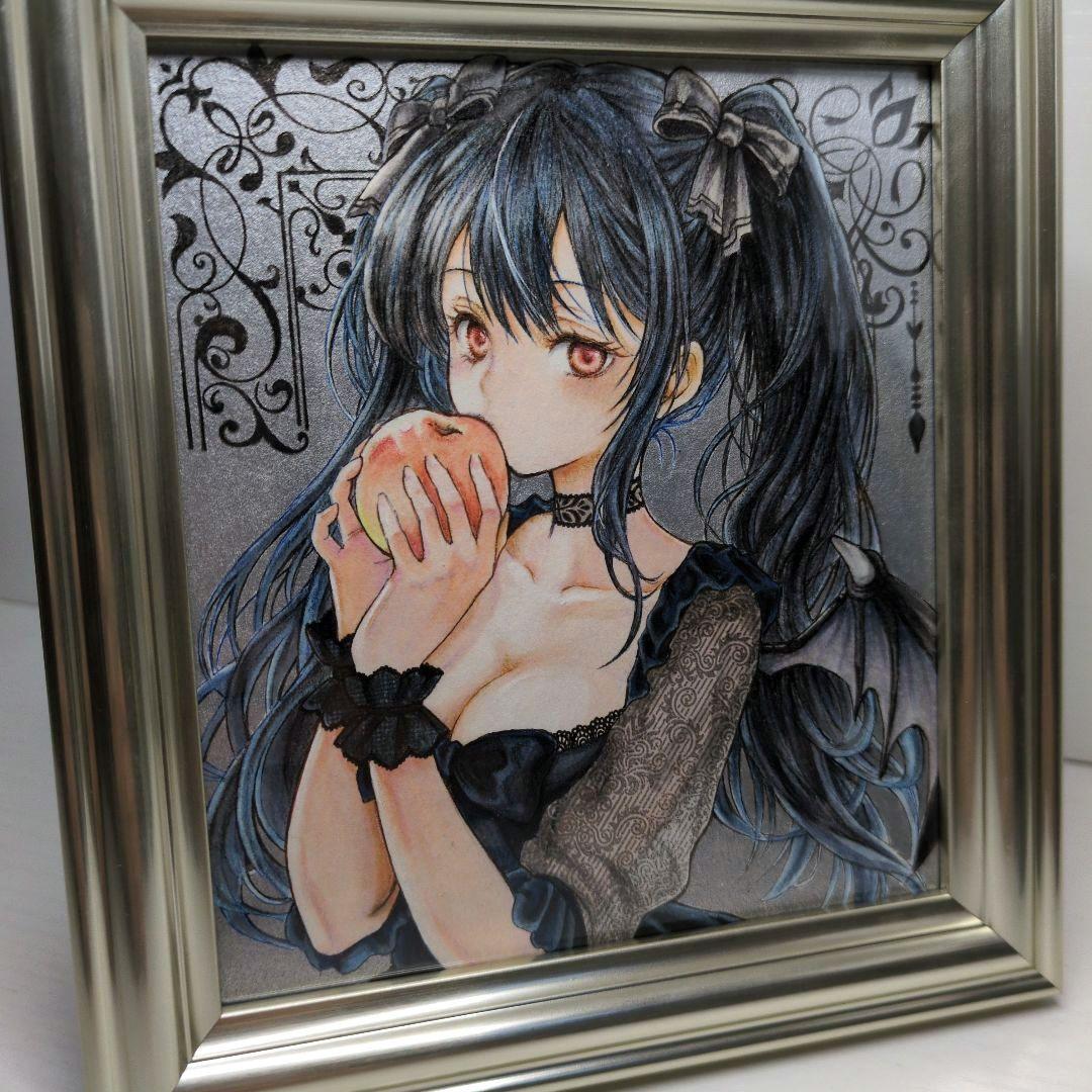 d*7様 オリジナル 手描き アナログイラスト 色紙 13