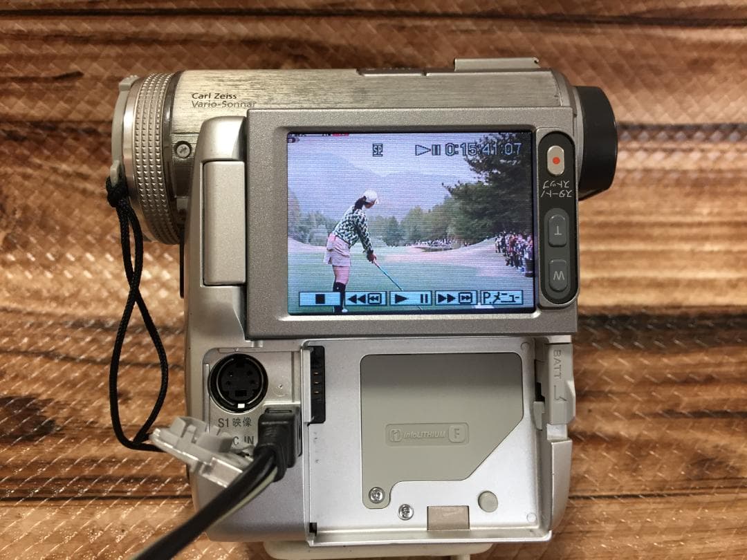 撮影再生ダビングOK 美品　SONY　DCR-PC350　付属品あり　液晶綺麗