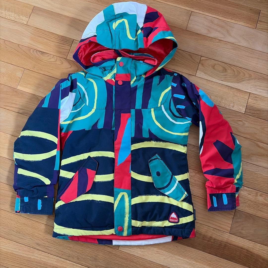 ささやん•BURTON 子ども用スノーボードジャケット XSビブパンツ
