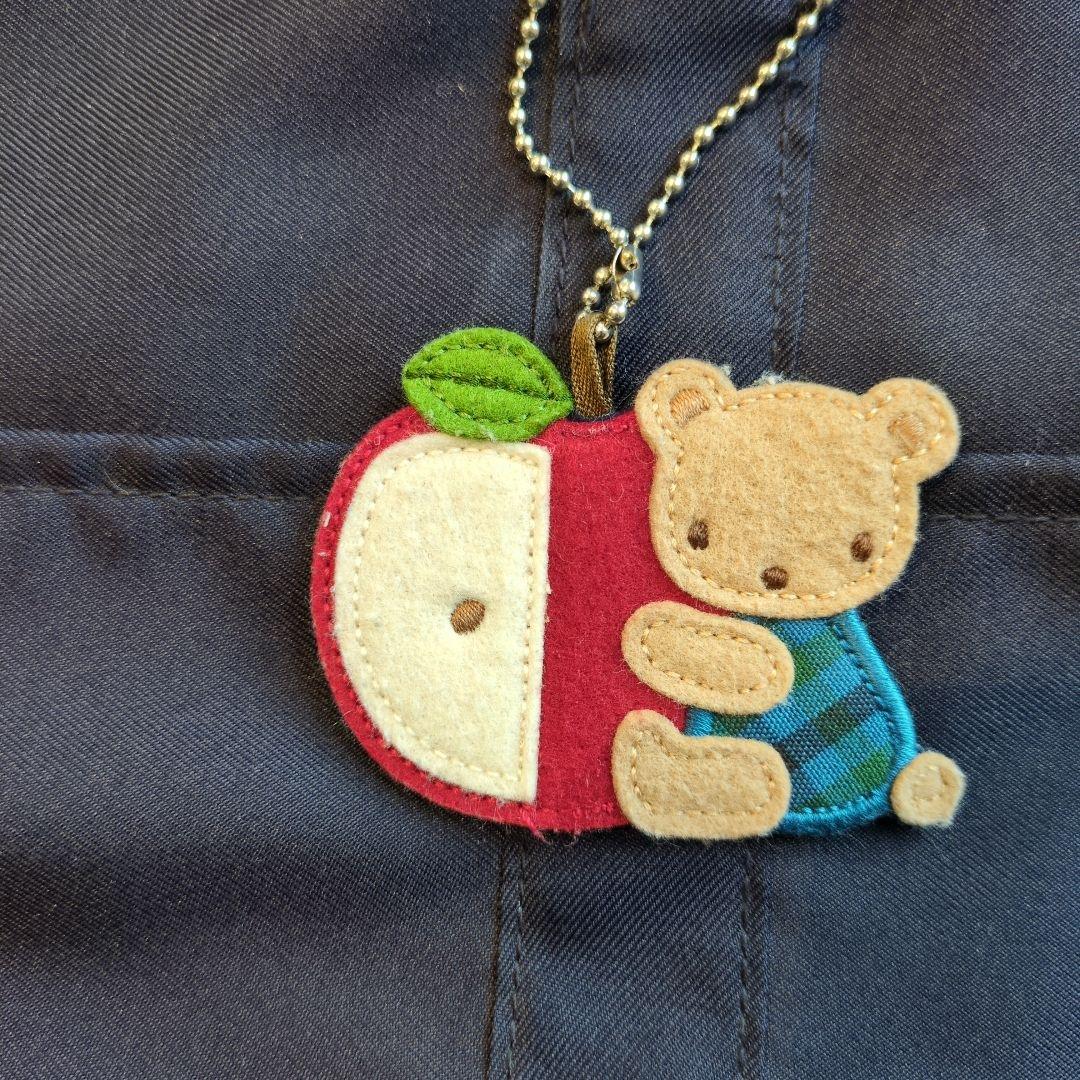 familiar マザーズバッグ ネイビー チェック柄