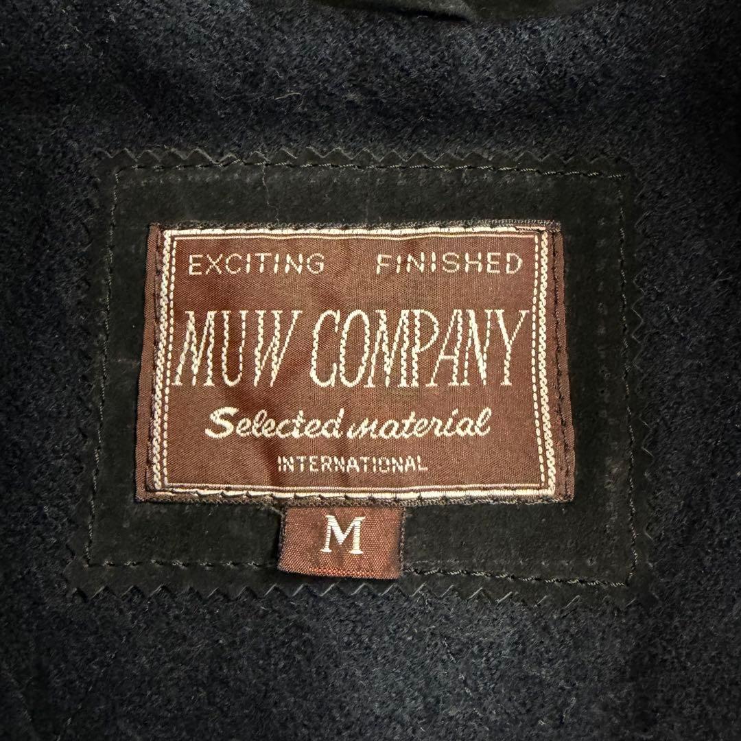 ジャケット・アウター OLD Suede Leather jacket black