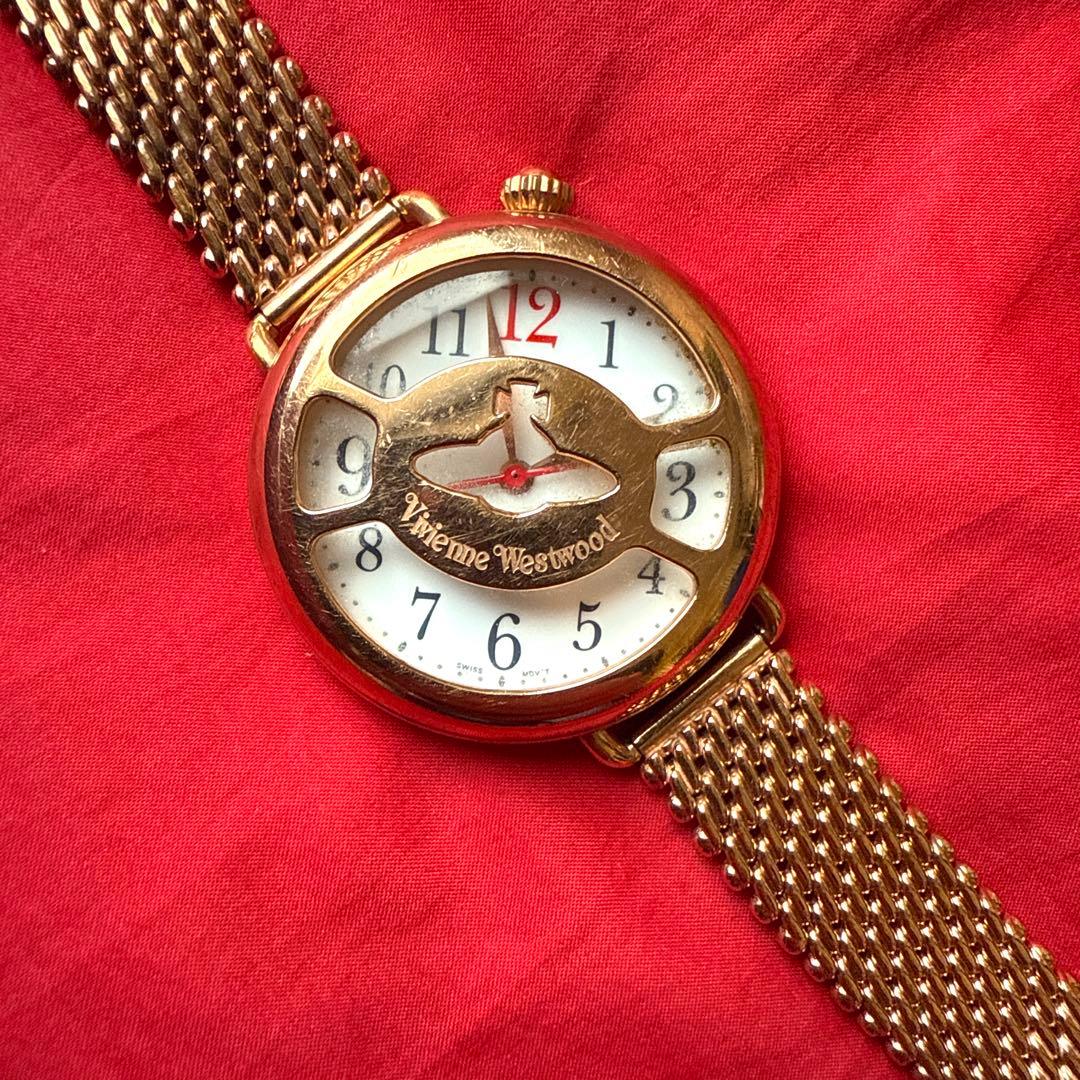 希少！Vivienne Westwood 腕時計 ヴィヴィアンウエストウッド金色