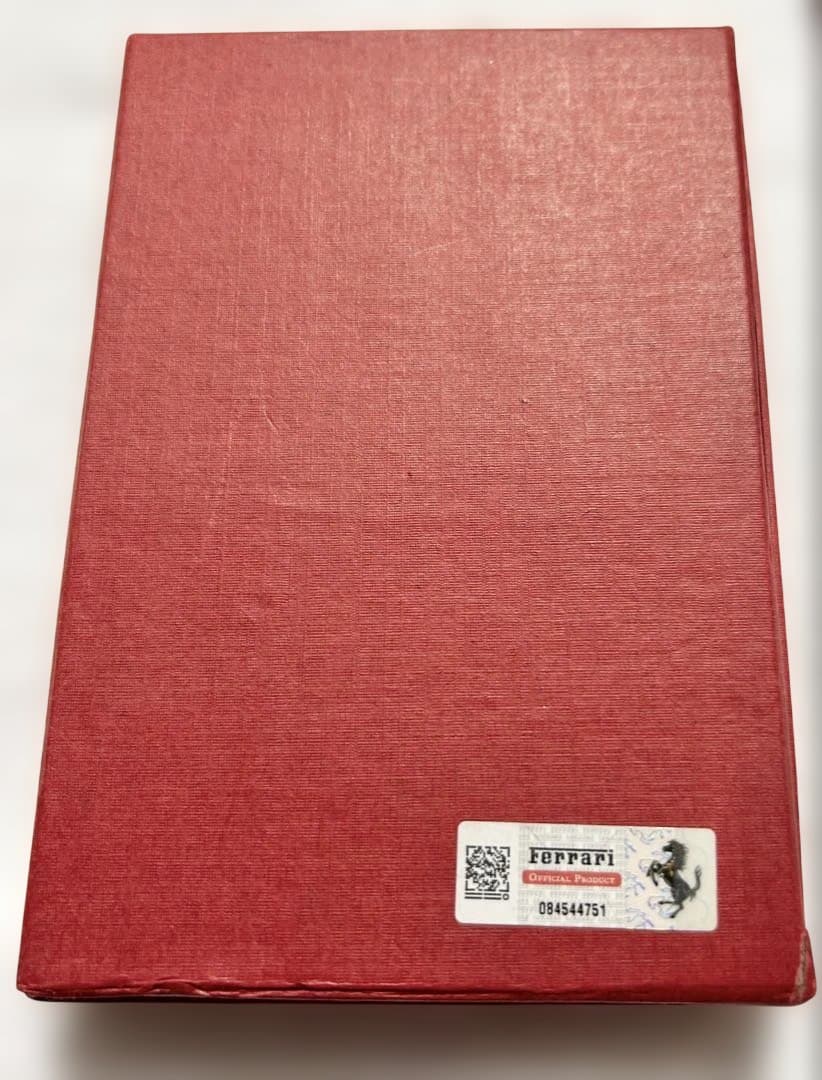 フェラーリ FIクラブ　Phone 3G 3GS 4G 4GS用レッド本革ケース