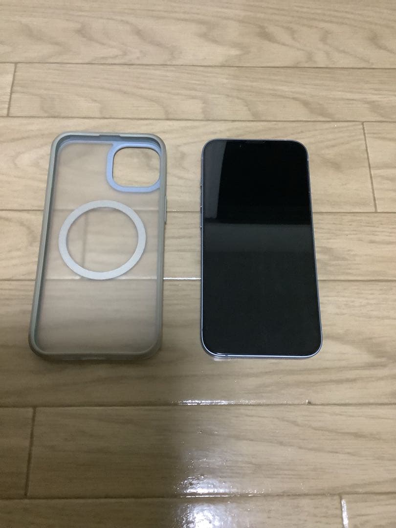 Apple iPhone 14 本体 ブルー256gb 美品 SIMフリー86%