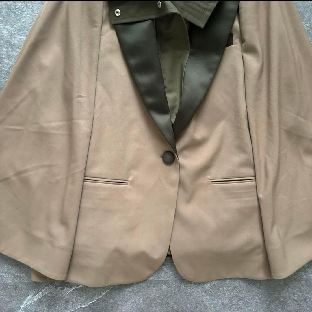 sacai サカイ 2022ss ドッキングテーラードジャケット☆ギャルソン