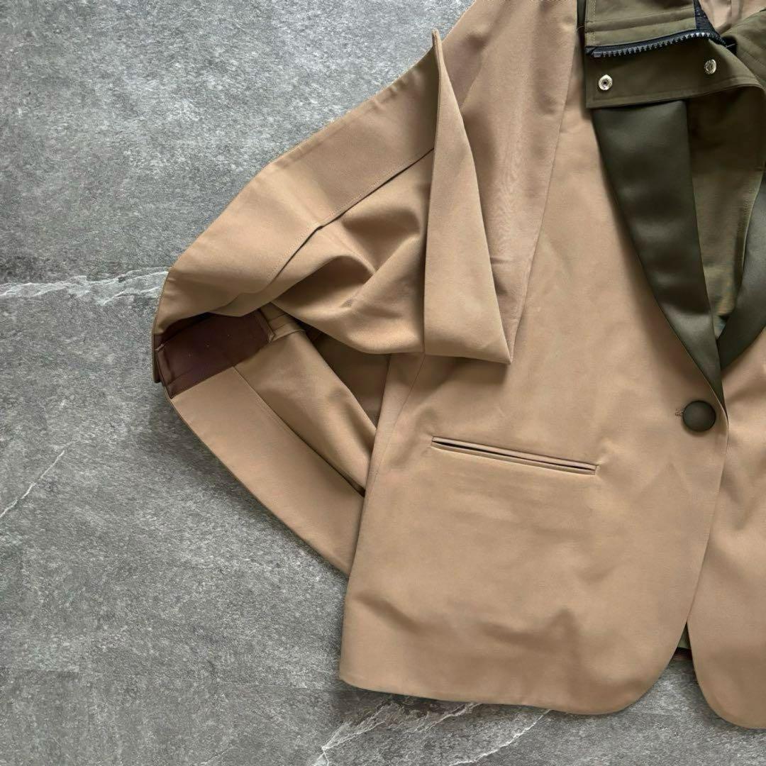 sacai サカイ 2022ss ドッキングテーラードジャケット☆ギャルソン