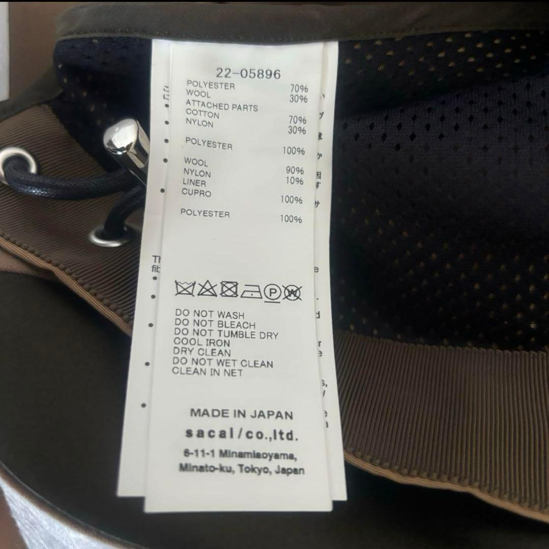 sacai サカイ 2022ss ドッキングテーラードジャケット☆ギャルソン