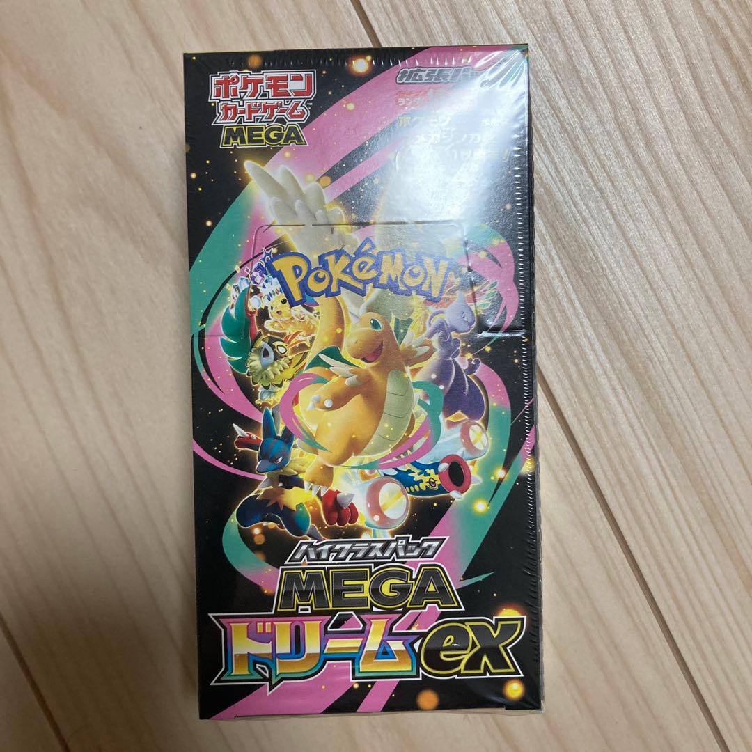 ポケモンカード MEGAドリームex 未開封 シュリンク付きBOX