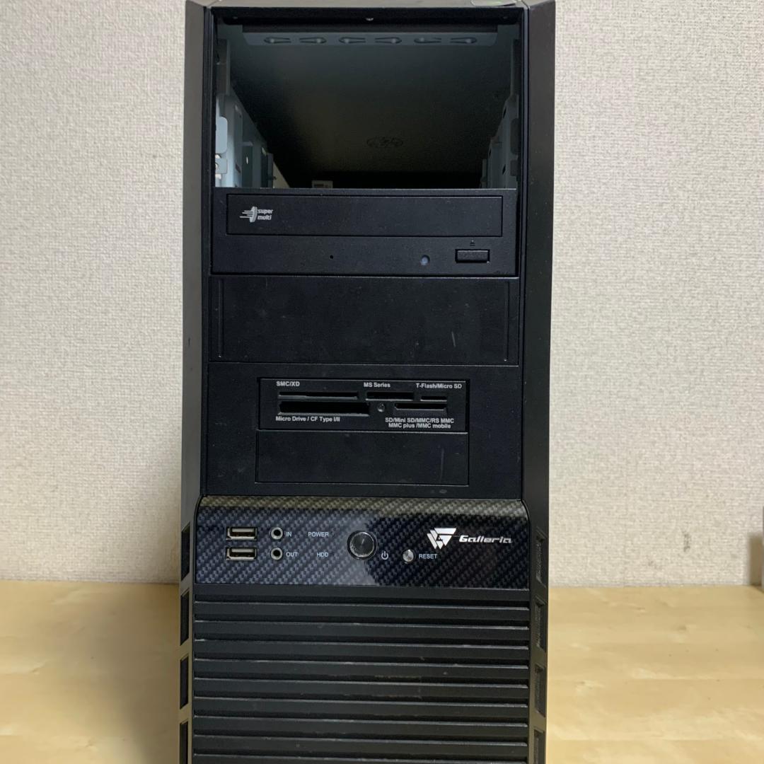 ドスパラ ガレリア デスクトップPC Core i7 860