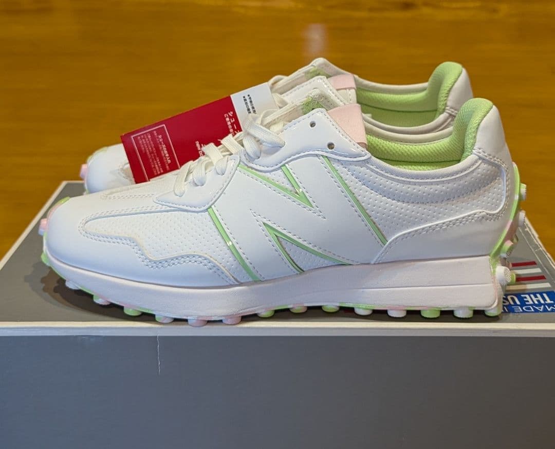【未使用】NEW BALANC WGS327WM GOLFシューズ 24.5