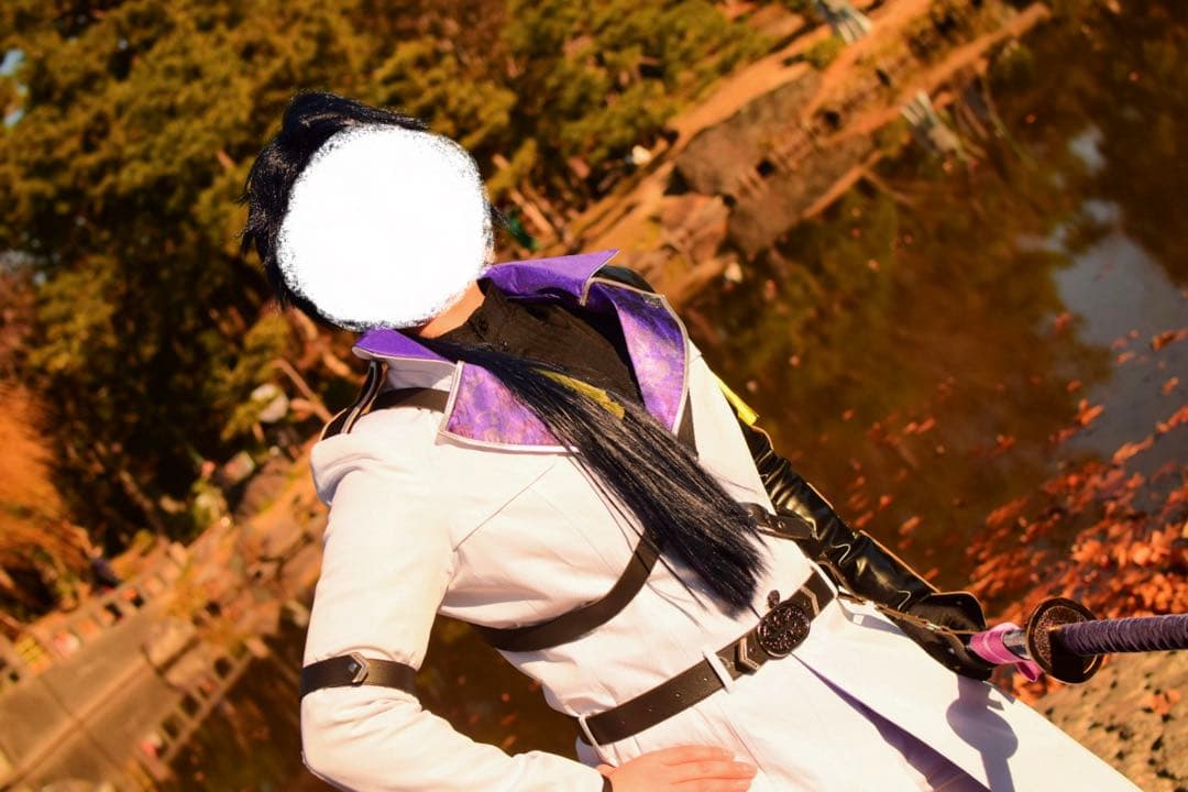 刀剣乱舞/日光一文字/コスプレ衣装/XLサイズ/ウィッグ付き