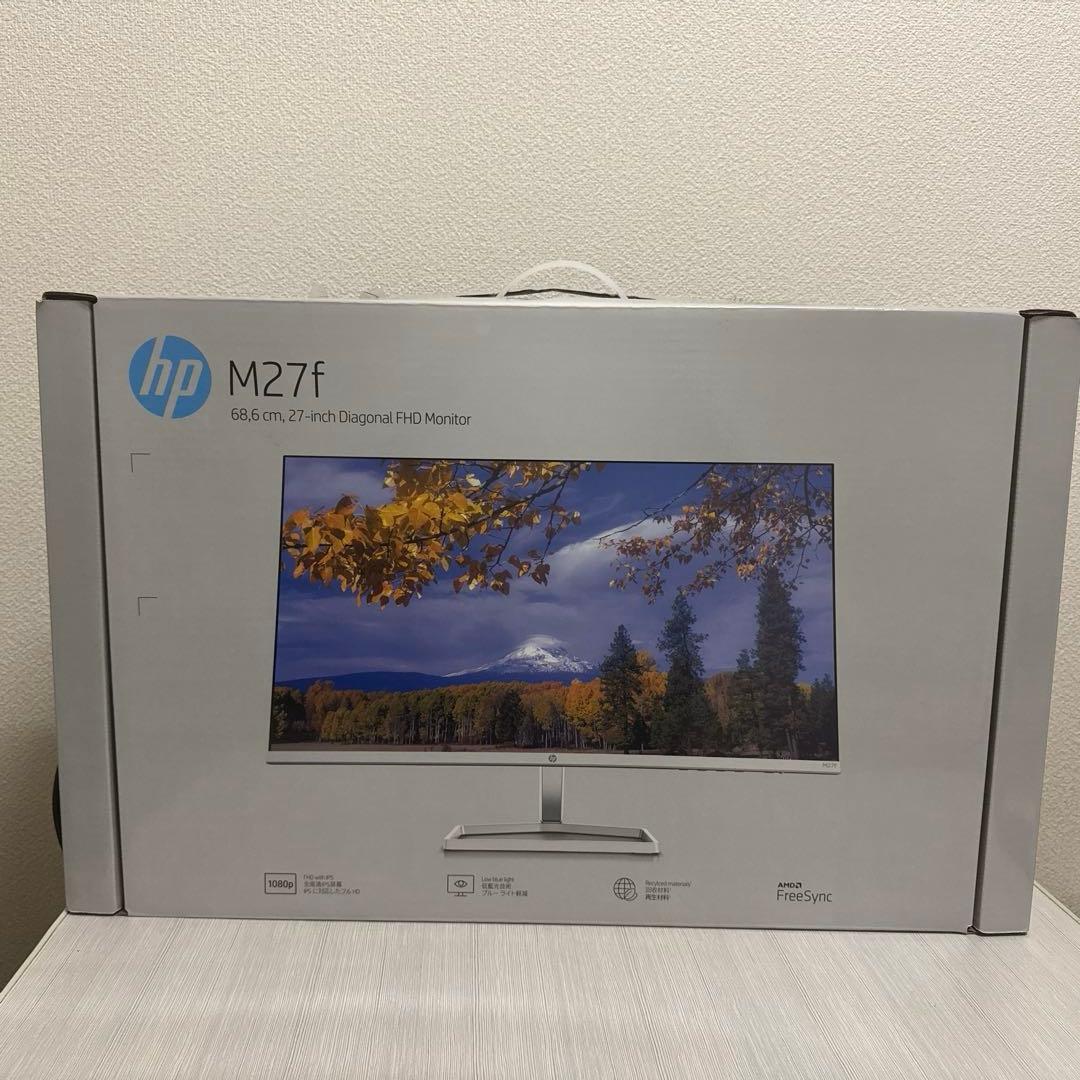 HP 27インチ　モニター　IPSパネル　フルHD 非光沢　m27f