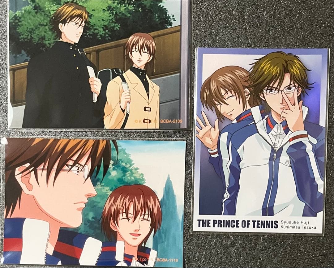 テニプリ　特典写真　ブロマイド　手塚＆不二