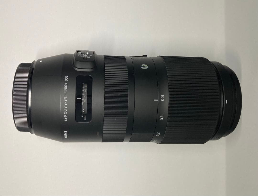 SIGMA 100-400mm F5-6.3 DG レンズ、キャノン