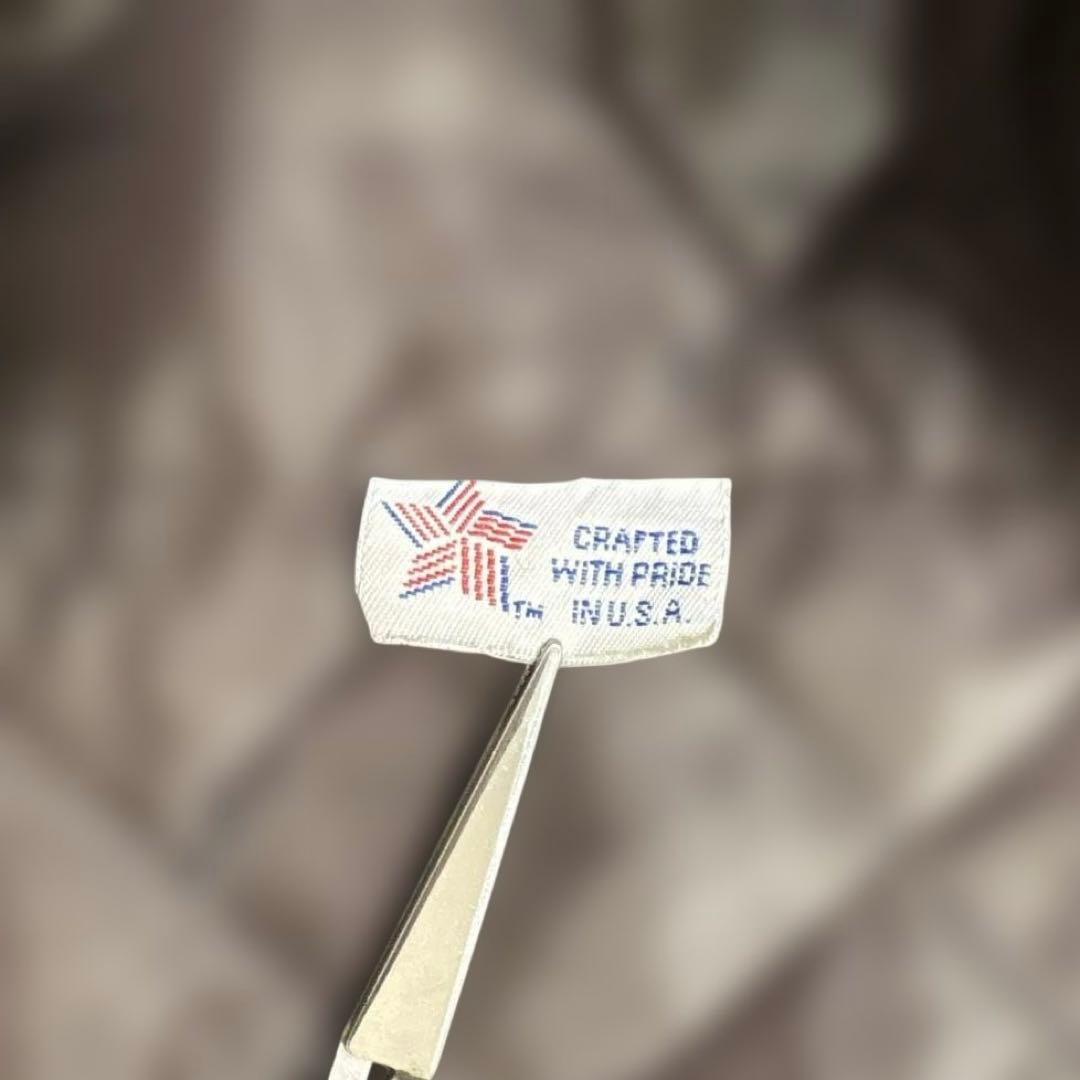 良サイズ！ショット★ブラウン　42 XL◎レザーピーコート★