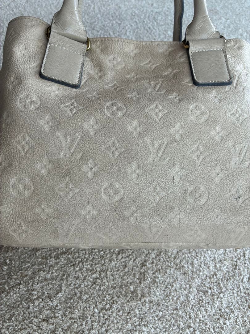 LOUIS VUITTON モノグラムアンプラント　レザーバッグ　オフホワイト♡