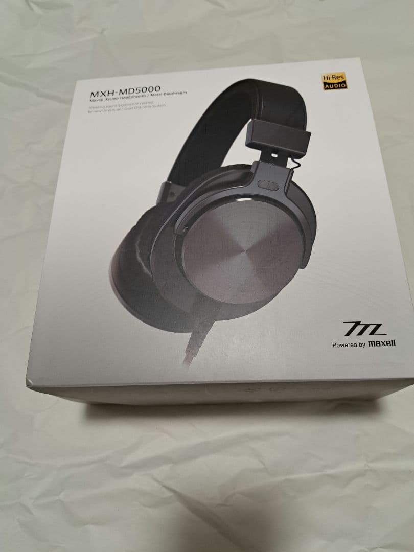 レア品!新品同様 Maxell MXH-MD5000 ヘッドホン