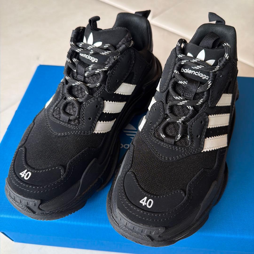 BALENCIAGA アディダス　スニーカー　トリプルs 26.5cm