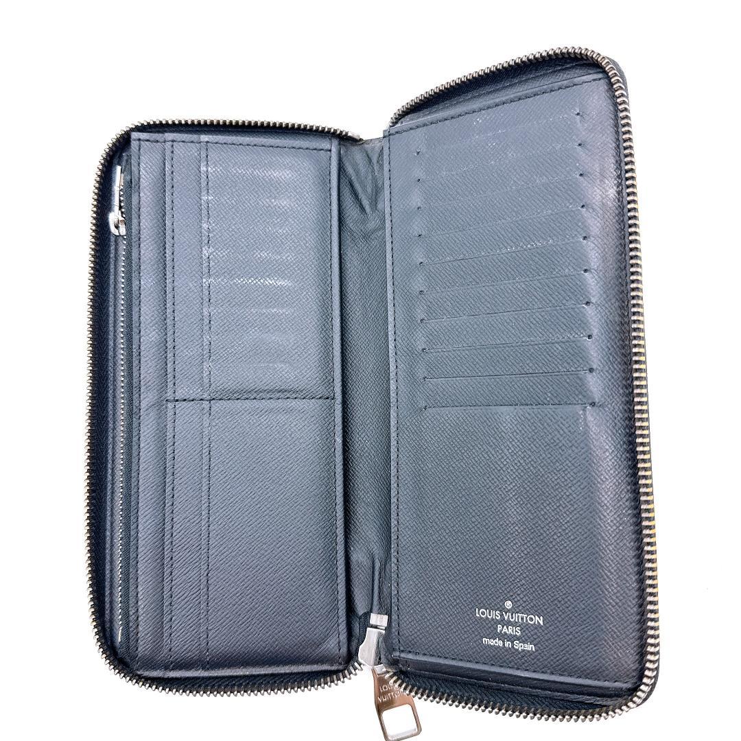 ルイヴィトン ジッピー・ウォレット・ヴェルティカル モノグラム・エクリプス長財布