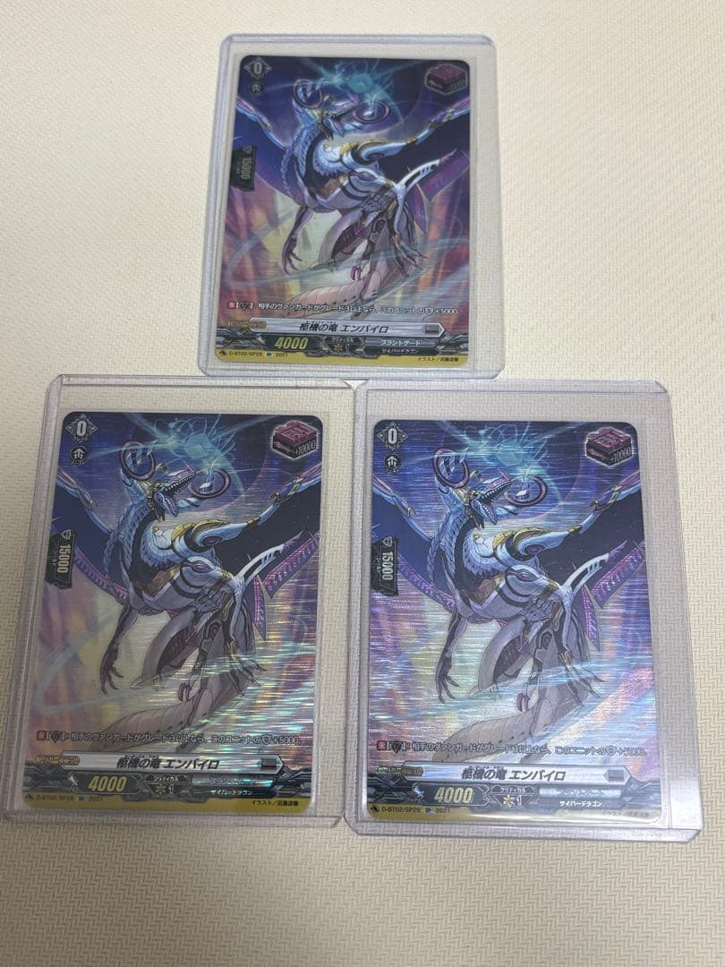 柩機の竜 エンバイロ SP 3枚