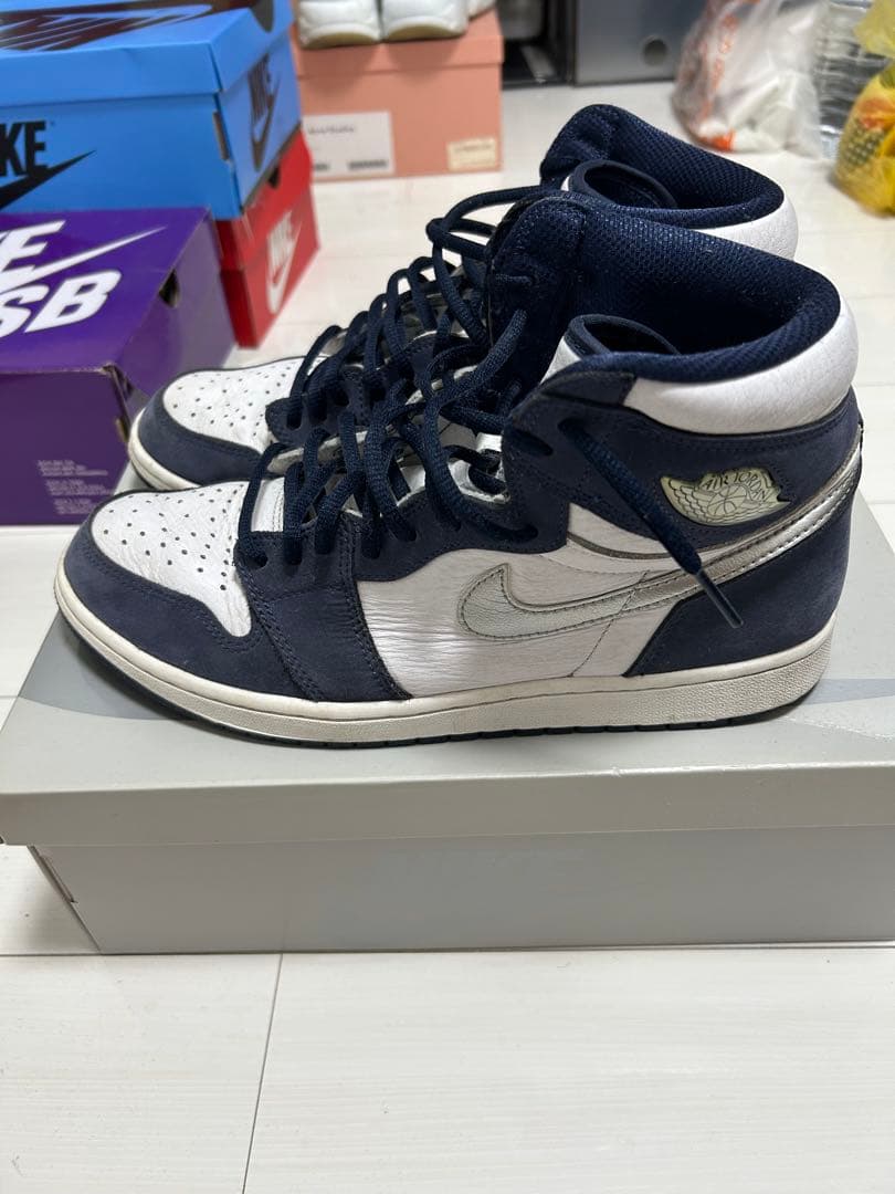 靴 Air Jordan 1 High OG CO.JP Midnight Navy