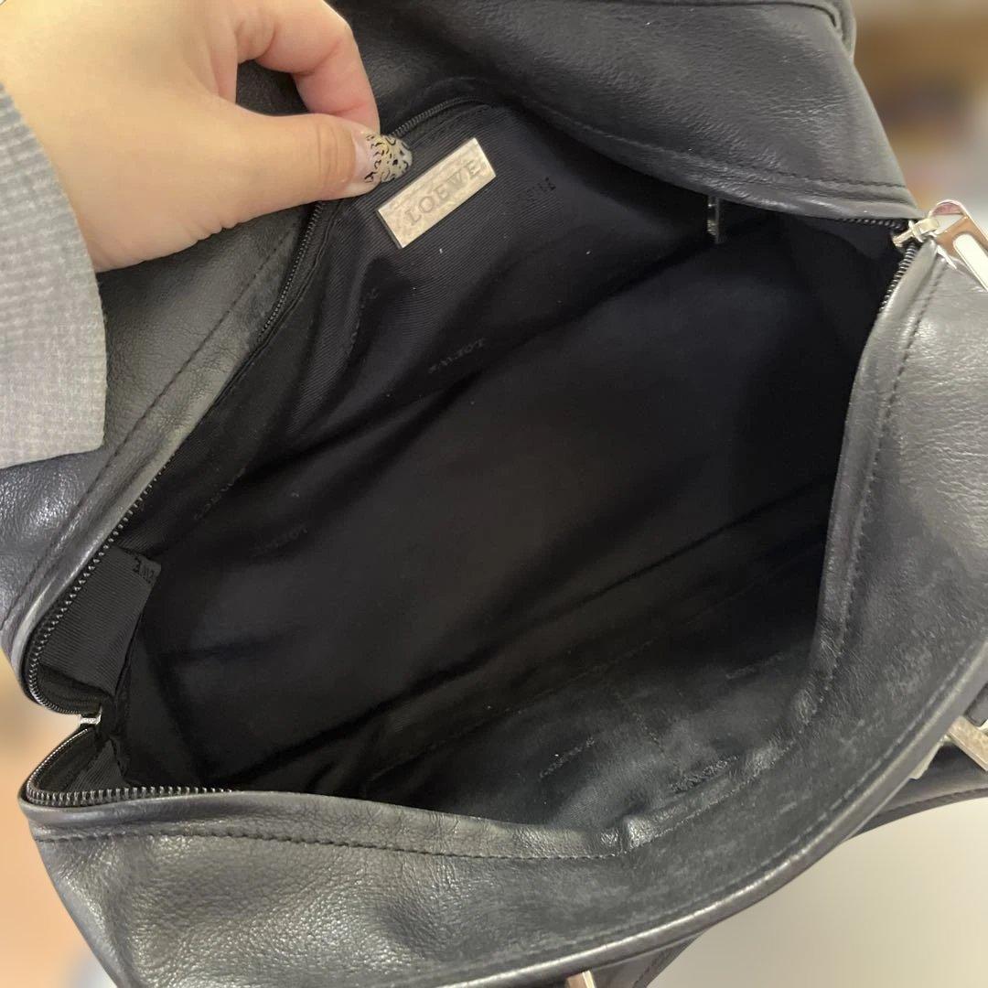 LOEWE DIN AMAZONA ハンドバック　ブラック