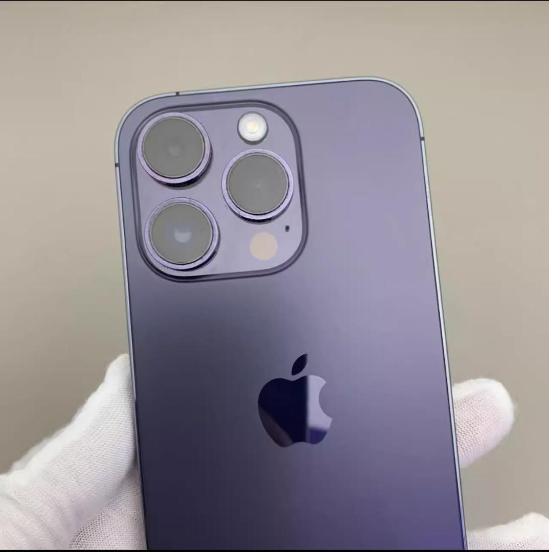 【中古品／超美品】iPhone 14 Pro 256GB｜SIMフリー｜深紫色