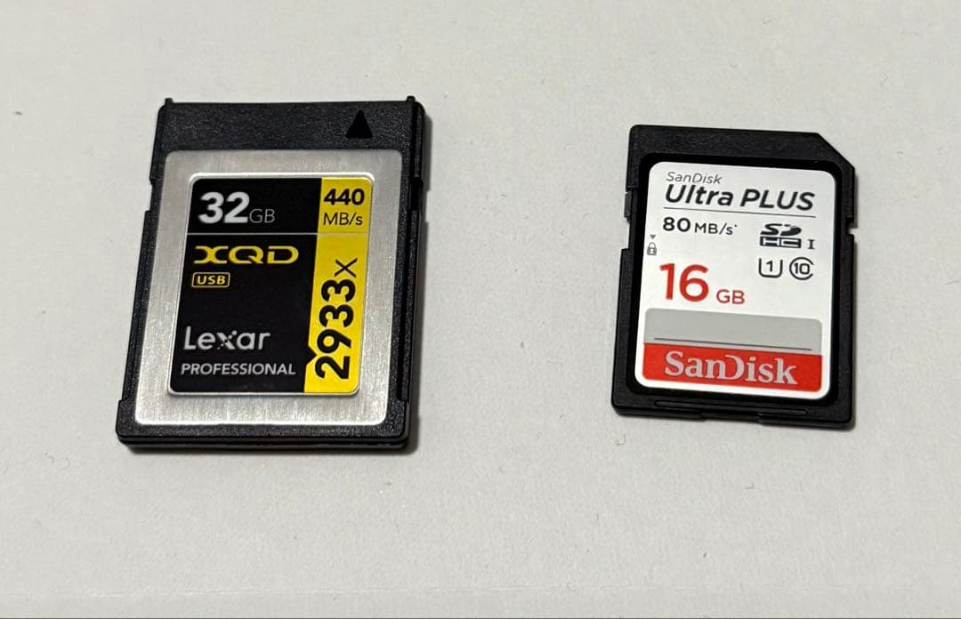 Nikon D500 ボディ& メモリーカード2種(XQD、SDHC)