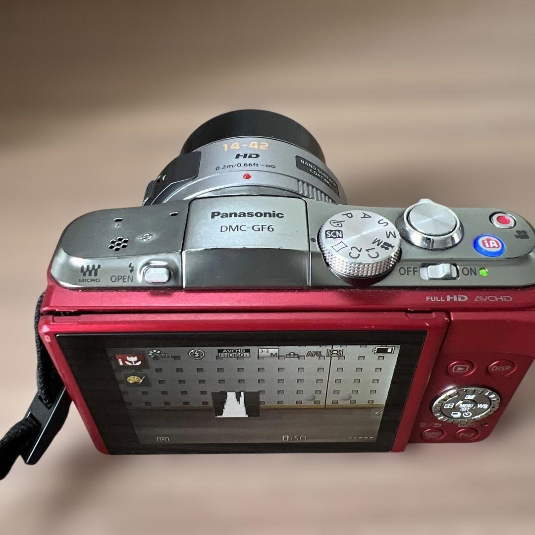 値下げ✨Panasonic LUMIX DMC-GF6 レンズキット ミラーレス